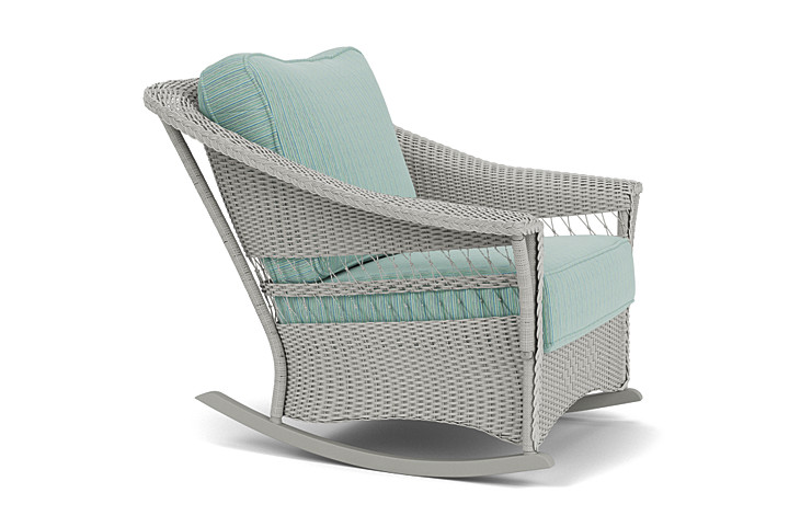 Lloyd Flanders™ Nantucket Lounge Rocker - Platinum