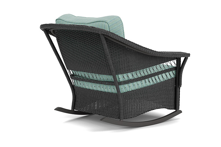 Lloyd Flanders™ Nantucket Lounge Rocker - Charcoal