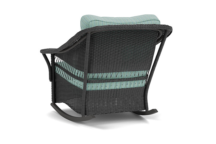 Lloyd Flanders™ Nantucket Lounge Rocker - Charcoal