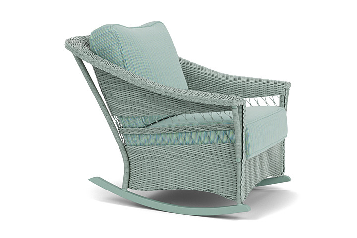 Lloyd Flanders™ Nantucket Lounge Rocker - Sea Glass