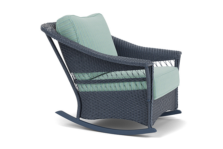 Lloyd Flanders™ Nantucket Lounge Rocker - Denim Blue