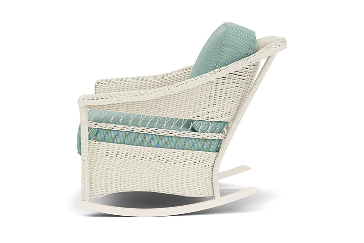 Lloyd Flanders™ Nantucket Lounge Rocker - Ivory