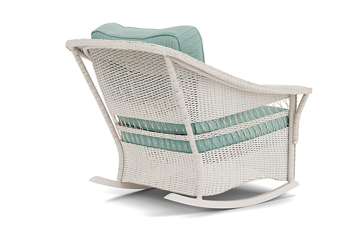 Lloyd Flanders™ Nantucket Lounge Rocker - Antique White