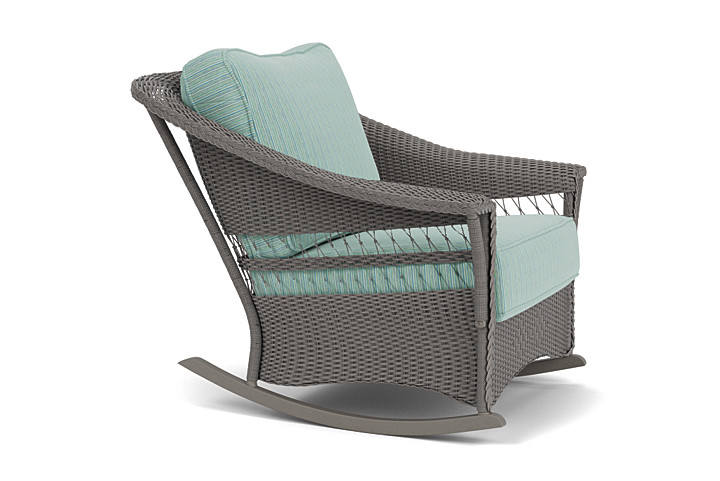 Lloyd Flanders™ Nantucket Lounge Rocker - Pewter