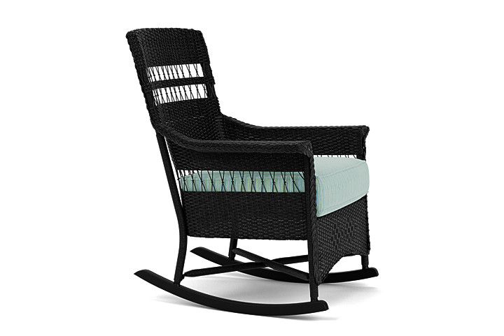 Lloyd Flanders™ Nantucket Porch Rocker - Ebony