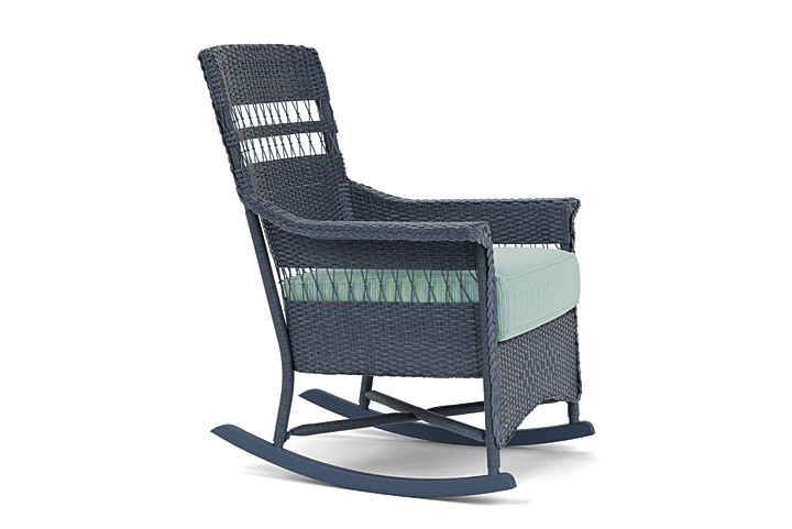 Lloyd Flanders™ Nantucket Porch Rocker - Denim Blue