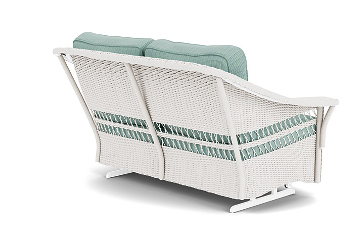 Lloyd Flanders™ Nantucket Loveseat Glider - White