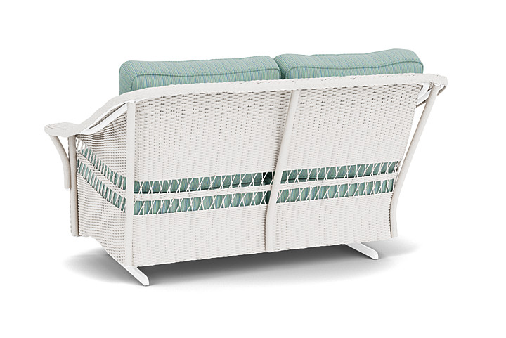 Lloyd Flanders™ Nantucket Loveseat Glider - White