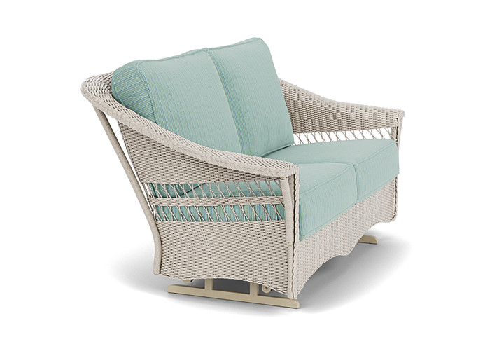 Lloyd Flanders™ Nantucket Loveseat Glider - Linen