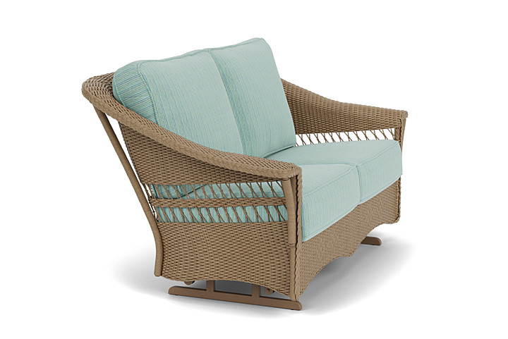 Lloyd Flanders™ Nantucket Loveseat Glider - Fawn