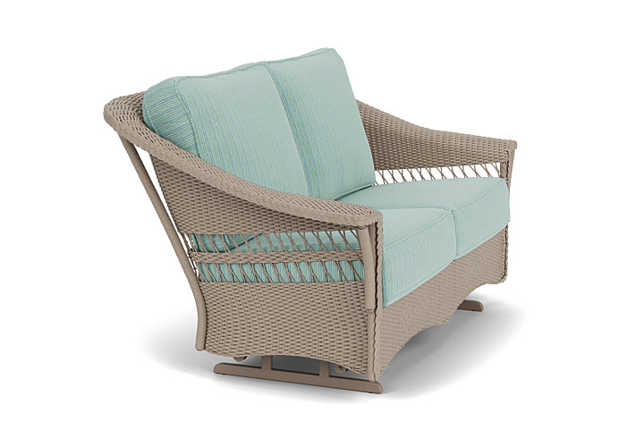 Lloyd Flanders™ Nantucket Loveseat Glider - French Beige