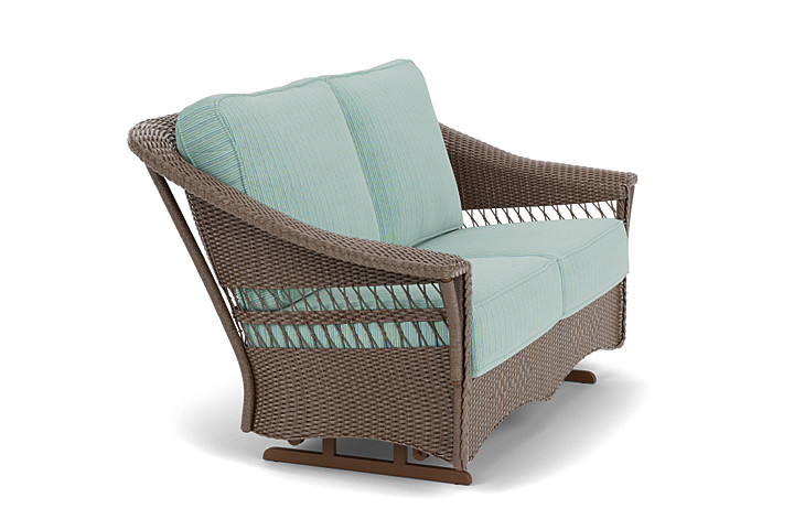 Lloyd Flanders™ Nantucket Loveseat Glider - Bark