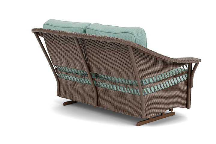 Lloyd Flanders™ Nantucket Loveseat Glider - Bark