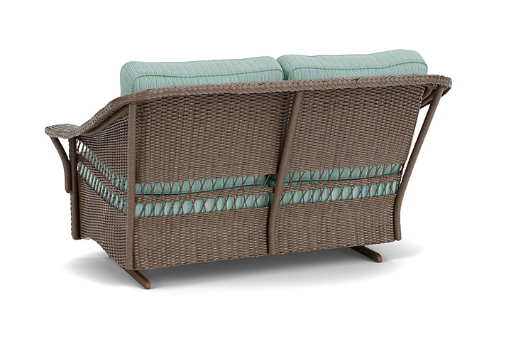 Lloyd Flanders™ Nantucket Loveseat Glider - Bark