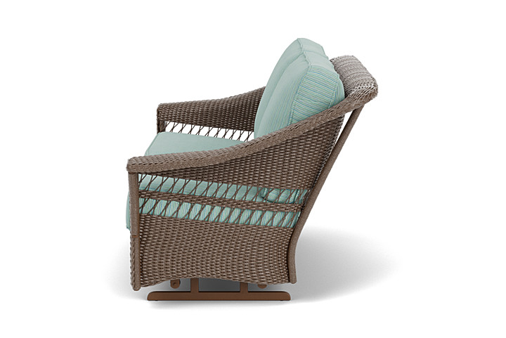 Lloyd Flanders™ Nantucket Loveseat Glider - Bark