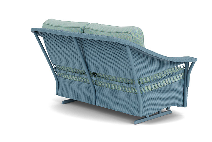 Lloyd Flanders™ Nantucket Loveseat Glider - Stillwater