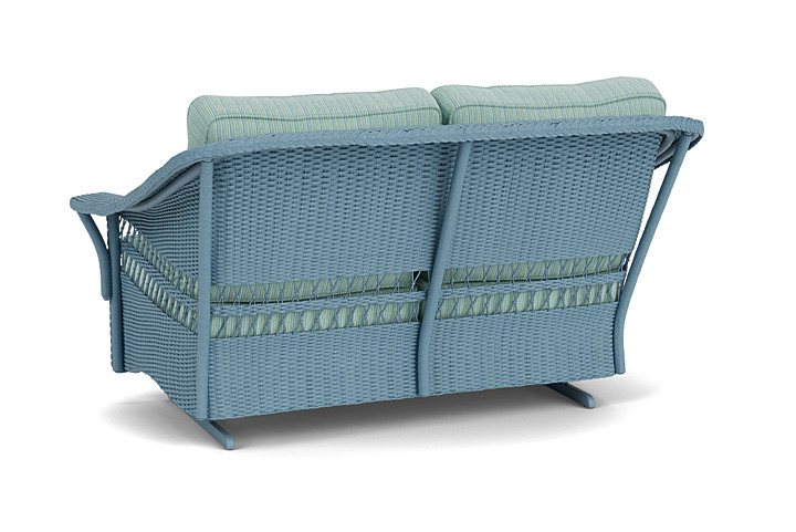 Lloyd Flanders™ Nantucket Loveseat Glider - Stillwater