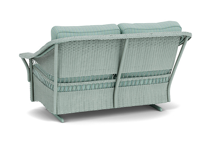 Lloyd Flanders™ Nantucket Loveseat Glider - Sea Glass