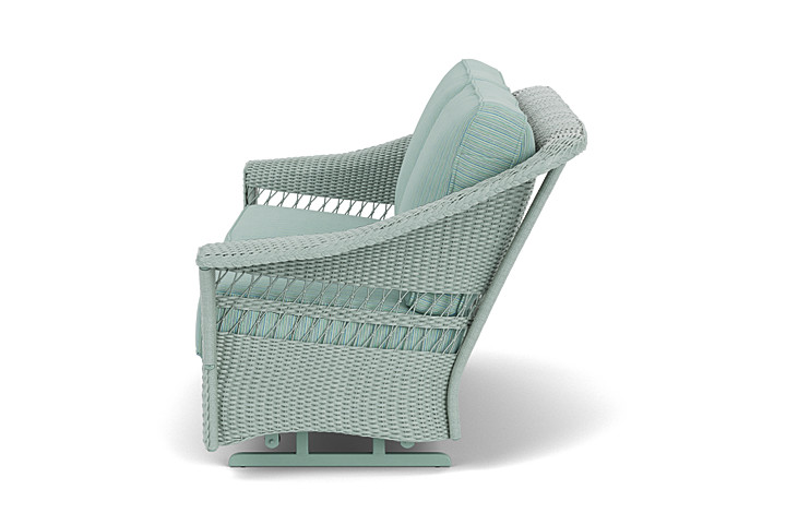 Lloyd Flanders™ Nantucket Loveseat Glider - Sea Glass