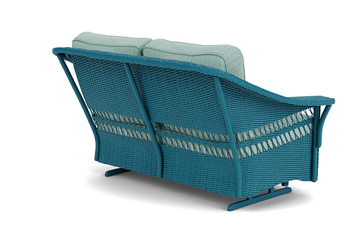 Lloyd Flanders™ Nantucket Loveseat Glider - Peacock