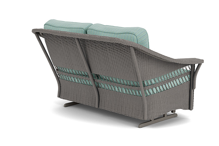 Lloyd Flanders™ Nantucket Loveseat Glider - Pewter