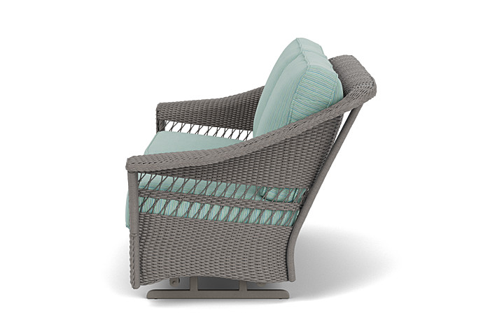 Lloyd Flanders™ Nantucket Loveseat Glider - Pewter