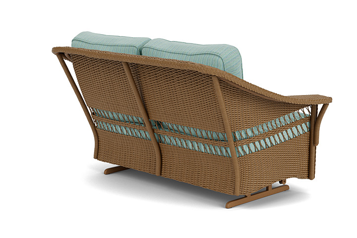 Lloyd Flanders™ Nantucket Loveseat Glider - Hickory