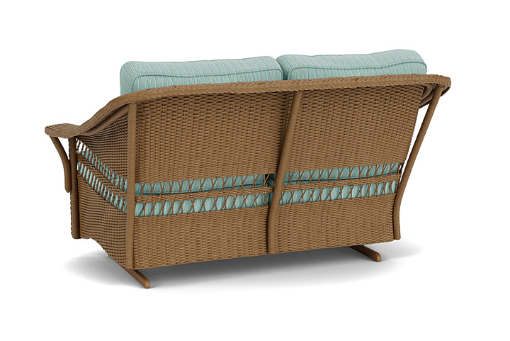 Lloyd Flanders™ Nantucket Loveseat Glider - Hickory