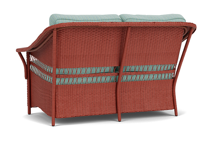 Lloyd Flanders™ Nantucket Loveseat  - Terracotta