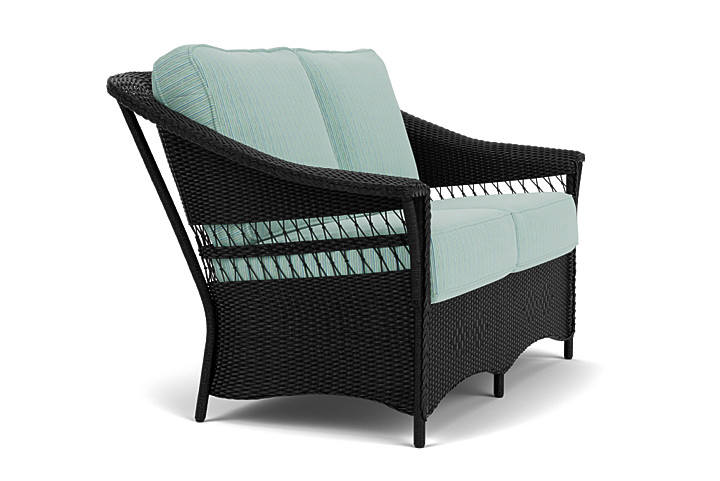 Lloyd Flanders™ Nantucket Loveseat  - Ebony