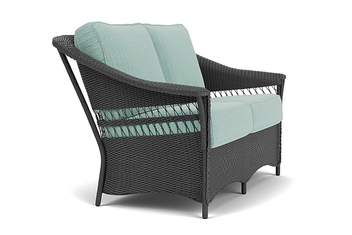 Lloyd Flanders™ Nantucket Loveseat  - Charcoal