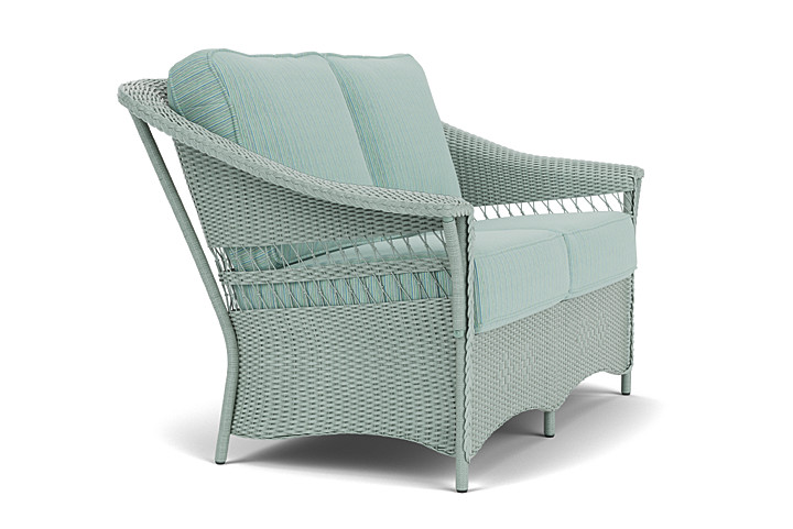 Lloyd Flanders™ Nantucket Loveseat  - Sea Glass