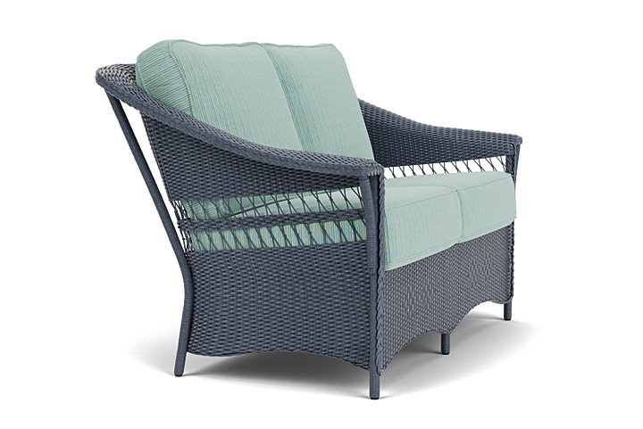 Lloyd Flanders™ Nantucket Loveseat  - Denim Blue