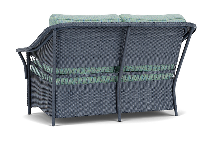 Lloyd Flanders™ Nantucket Loveseat  - Denim Blue