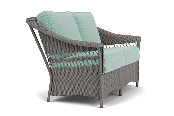 Lloyd Flanders™ Nantucket Loveseat  - Pewter