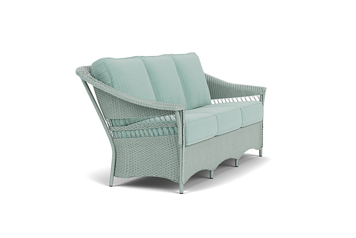 Lloyd Flanders™ Nantucket Sofa  - Sea Glass