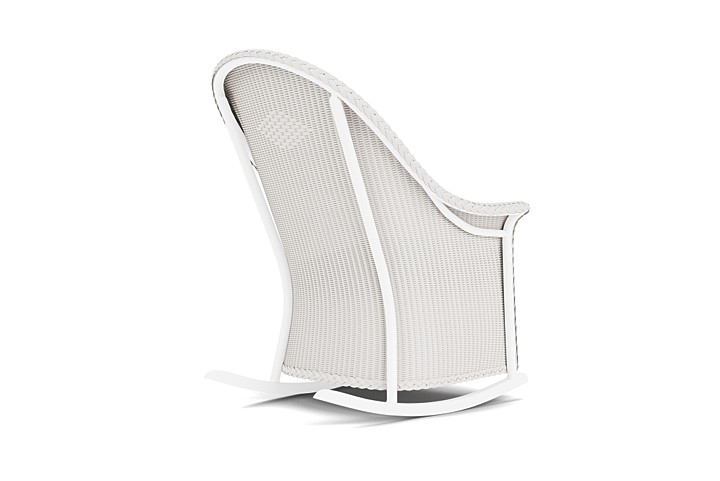 Lloyd Flanders™ Loom High Back Porch Rocker - White