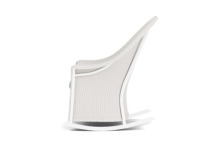 Lloyd Flanders™ Loom High Back Porch Rocker - White