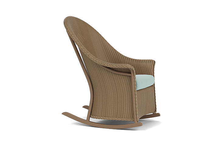 Lloyd Flanders™ Loom High Back Porch Rocker - Fawn