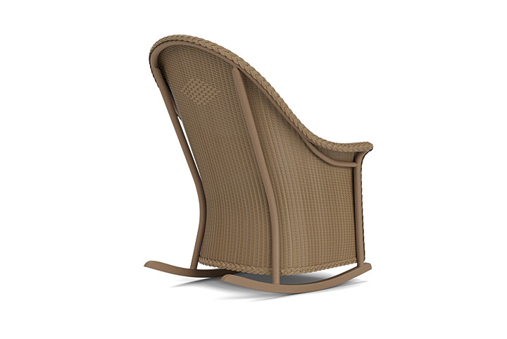 Lloyd Flanders™ Loom High Back Porch Rocker - Fawn