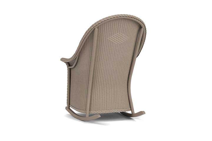 Lloyd Flanders™ Loom High Back Porch Rocker - French Beige