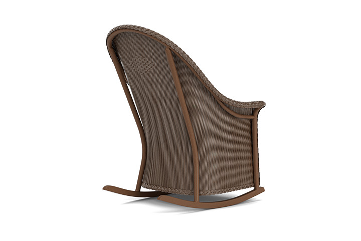 Lloyd Flanders™ Loom High Back Porch Rocker - Bark