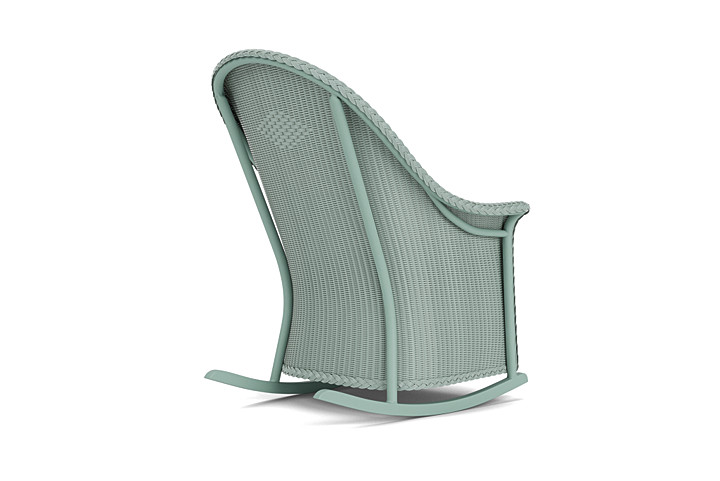 Lloyd Flanders™ Loom High Back Porch Rocker - Sea Glass