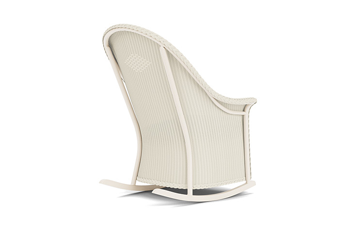 Lloyd Flanders™ Loom High Back Porch Rocker - Ivory