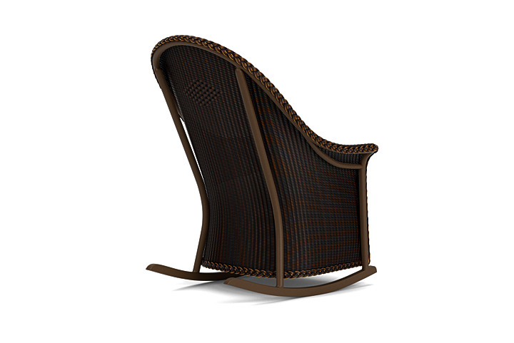 Lloyd Flanders™ Loom High Back Porch Rocker - Mink