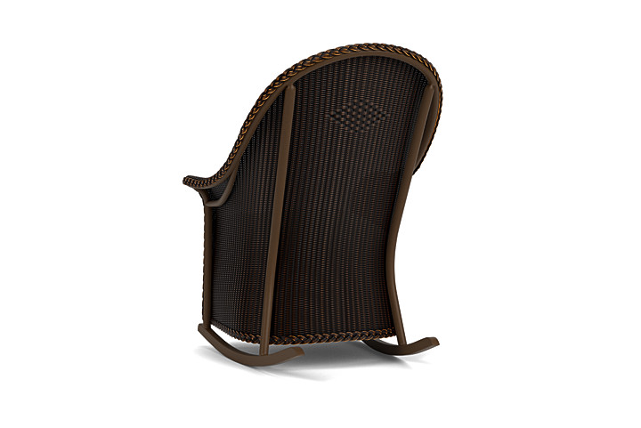 Lloyd Flanders™ Loom High Back Porch Rocker - Mink