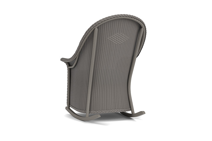 Lloyd Flanders™ Loom High Back Porch Rocker - Pewter