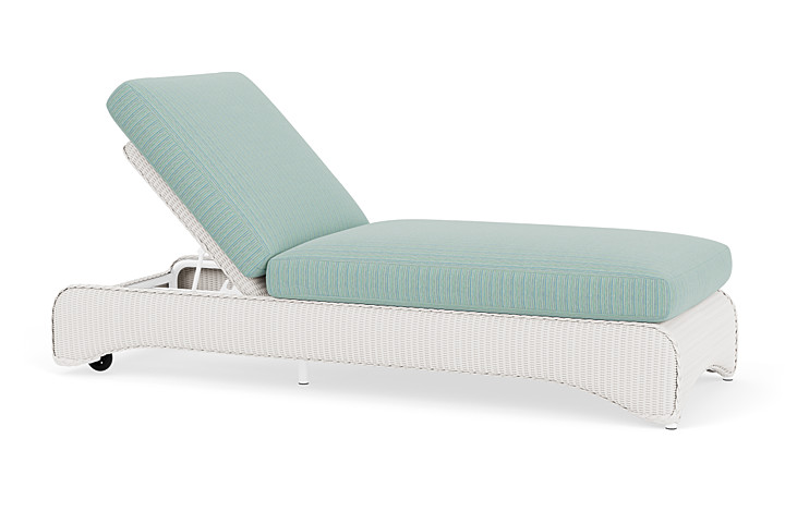 Lloyd Flanders™ Loom Chaise - White