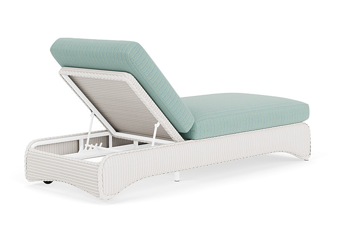 Lloyd Flanders™ Loom Chaise - White