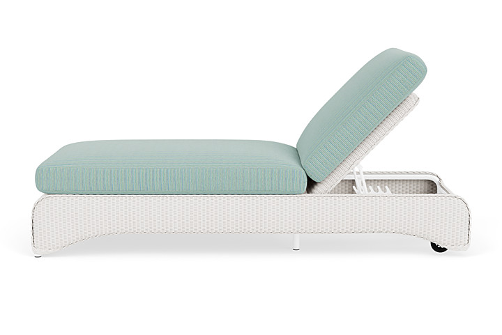 Lloyd Flanders™ Loom Chaise - White